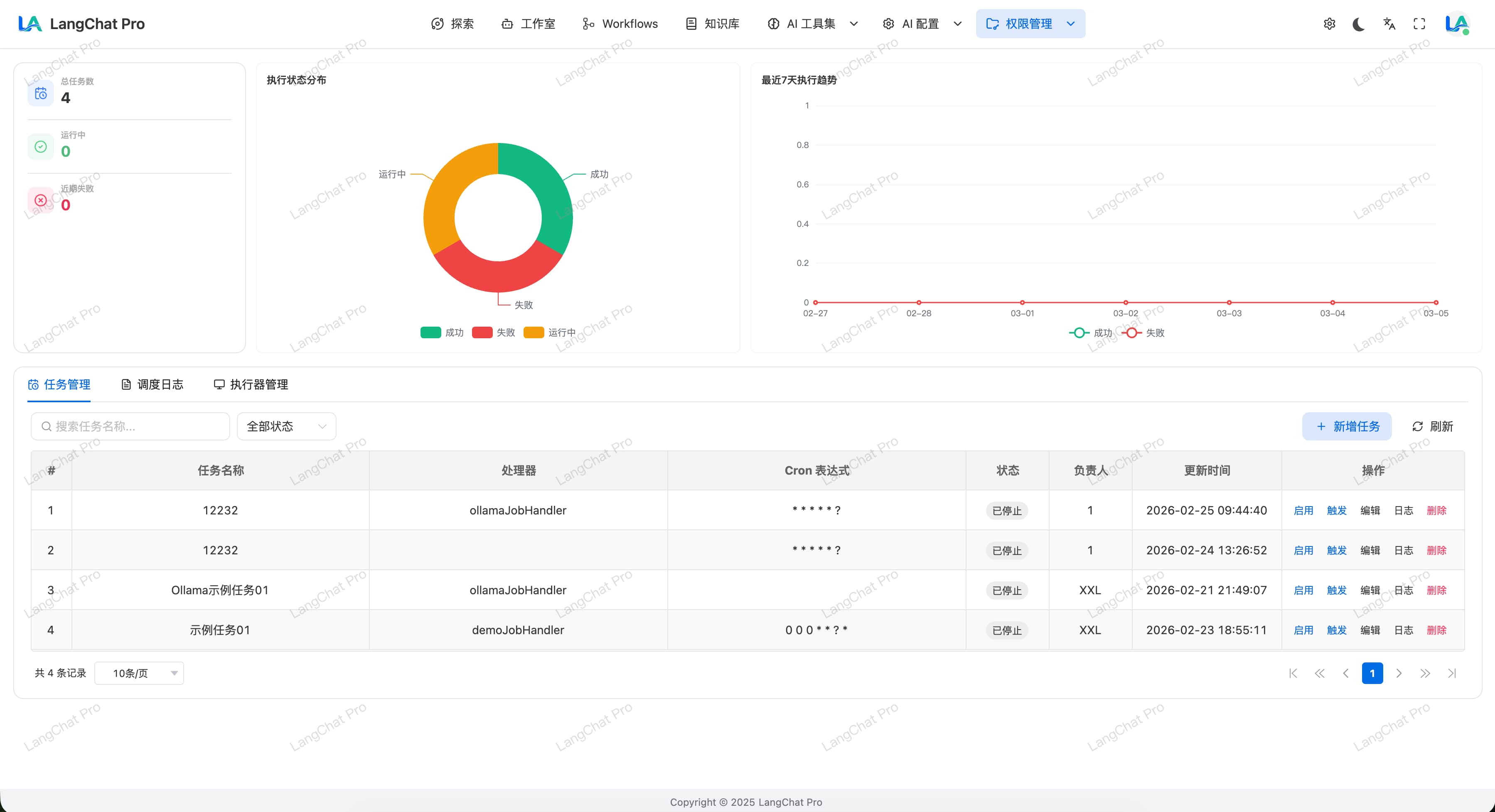 基础设施:定时调度管理